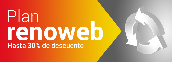 Plan renoweb. Actualiza tu vieja web con importantes descuentos